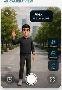 AR camera concept